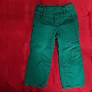 Green Chino Pants